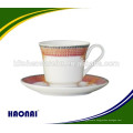 ceramic stacking coffee cups and saucers